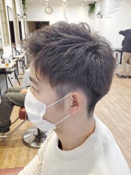 グランシュ 青葉台店(GranCieux) ショートリーゼントツーブロック☆