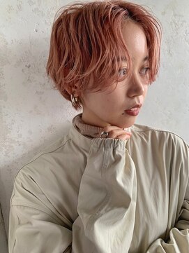 ベルビアンカ(Belle BIANCA) Belle BIANCA 無造作パーマ×ハンサムショート　by.マツモト