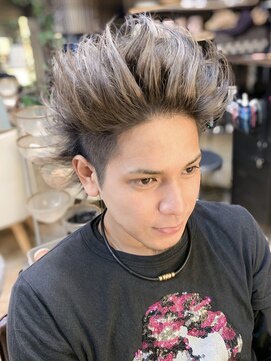 ミッシェル アフロート(michelle afloat) ◇バーストシルバーハイライトウルフ◇20代.30代.40代.50代