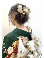 クレドガーデン 綾瀬店(CRED GARDEN) 成人式 卒業式 振袖 袴ヘアセット/アレンジ/ハーフアップ/綾瀬s