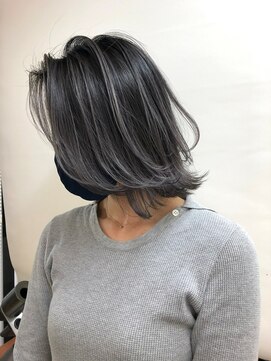 ハーツ(Heart's) 30代40代50代◎大人ナチュラル白髪ぼかしハイライトミディアム
