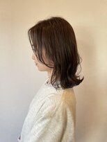 ラテ ヘア リリィ(latte hair lily)&nbsp;大人可愛い/外はねボブ