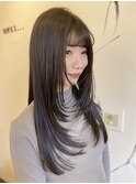 【morio池袋】１０代２０代大人可愛ストレートロングレイヤー◯