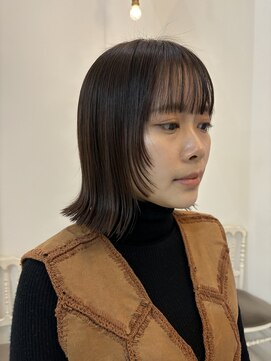 エフ ヘアーアンドリラクゼーション(F. hair & relaxation) 外ハネボブ