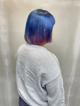 フレーム なんば店(FRAME) △ピンク×ブルー