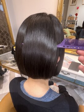 ロンドアベニール 北千住(Lond avenir) サラ艶美髪ボブ☆美髪ボブ/美髪縮毛矯正[北千住]