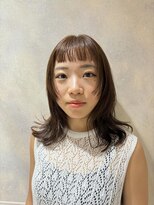 アオ(AO。)&nbsp;フェイスレイヤー/レイヤーカット/オン眉/前髪カット