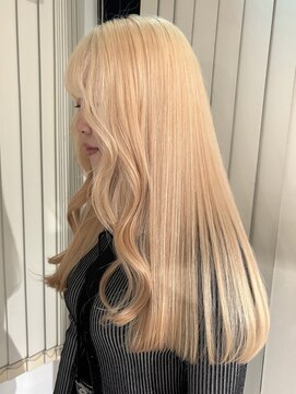 ニュート(Neut ) 抜きっぱなしブロンドカラー/ブリーチ2回/ケアブリーチ/ツヤ髪