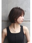 30代40代50代 大人可愛い小顔ショートボブ 新宿