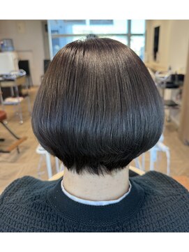 エイゼット バンビーニ 川越(AZ bambini) 【鈴木代悟】アッシュベージュブラウン【髪質改善メテオカラー】