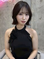 シー バイ ロンド 新宿(Sea by Lond)&nbsp;ワイドバング×外はねボブ[韓国/イメチェン]