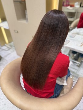 プアメリア 名古屋(Puamelia) 明るいブラウン/髪質改善/ケアカラー