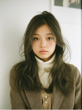 アネ モネ(Ane mone) オリーブグレージュ×愛されロング☆