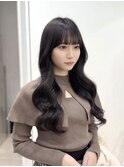 三宮　レイヤーカット　ブリーチなしグレージュ