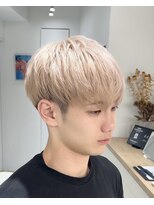 メンズペレ 渋谷(MEN'S PELE)&nbsp;スペインカール/スパイキーショート/ブルーブラック/渋谷