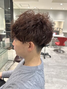 アース 銀座店(HAIR&MAKE EARTH) ミディアムマッシュパーマ