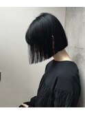 ぱつっとbob