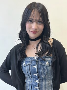 ビグディーサロン(BIGOUDI SALON) シースルーバング×レイヤーカット