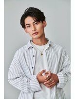 ロンドオム 池袋(Lond Homme)&nbsp;men's/メンズ/ブルーブラック/フェザーパーマ/サーフカール/池袋