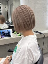 ローレン(Lolen.)&nbsp;ミルクティーベージュ×ボブ　ふじゆー