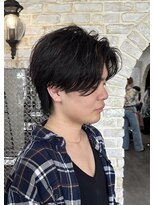 ルクスバイアフィナー(Luxo by Afinar)&nbsp;フェザーショート/フェザーパーマ/センターパート