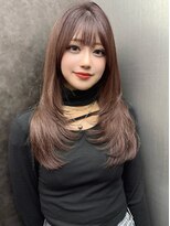 ロンド アンブル 四条烏丸(Lond ambre) 平野実花/くびれ/レイヤーカット/髪質改善/ブラウン/カラー