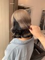 ネオンヘアー(neon hair)&nbsp;コントラストが可愛いインナーカラー