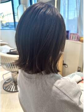 コンティロミー(CONTI ROMMY.) くびれボブダークアッシュ髪質改善トリートメント20代～50代