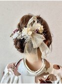 【卒業式ヘアセット】結婚式/銀座/和髪/和装/カチモリ/アレンジ
