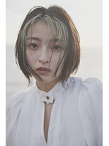 ボタニカ(Botanica)&nbsp;イヤリングカラー/ミントグリーン/フェイスフレーミング　ボブ