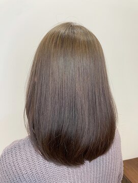 ファム 十日市店(femme) 十日市/透明感カラー/ミディアム