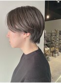 20代30代ハンサムショート◎ミニボブ×前下がり小顔ヘア