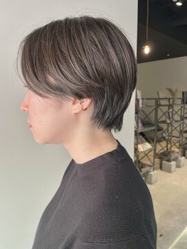 グーム(goom.) 20代30代ハンサムショート◎ミニボブ×前下がり小顔ヘア