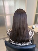 エレノア 梅田店(Eleanor)&nbsp;ブリーチなしカラー×アッシュベージュ/かれん