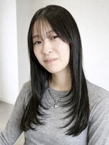 ビルド(build)&nbsp;顔周りレイヤー×縮毛矯正ストレート【新越谷/南越谷】