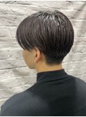 ツーブロックナチュラルサイドパート