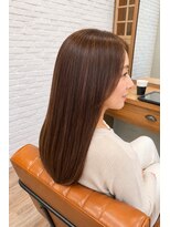 ジプソ 池袋西口(Gypso)&nbsp;白髪ぼかしハイライト＋カット +髪質改善トリートメント