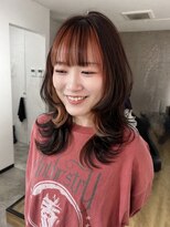 エトワ 中央店(etoi) 大分ミディアムボブレイヤー軽め韓国レイヤーくびれスタイル