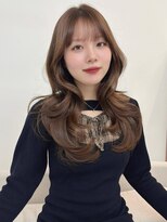 エレリー 栄店(EleRe)&nbsp;《EleRe》艶ブラウン内巻きくびれ巻きロング