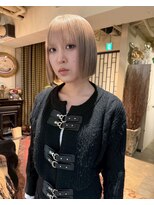 グッドフェローズ キタホリエ(GoodFellas kitahorie) 透明感ハイトーンボブで魅せる小顔カットレイヤーブリーチ艶感