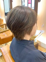 アビエクレール 河内花園(abije claire)&nbsp;アッシュグレージュショート【河内花園駅】