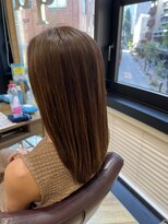 エクリ シセイドウ 麻布十番店(equri×SHISEIDO)&nbsp;【麻布十番】大人のハイライトミディアムスタイル