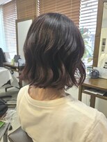 トリコ 荻窪店&nbsp;30代/40代/ママさん/結べるボブ/大人ボブ/ピンクラベンダー