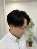 クセ毛から作るナチュラルセンターパート