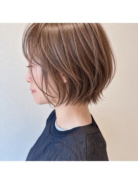 エル(el.) #コンパクトボブ　#ハイライトカラー