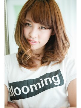 シェルベアー(Shell Bear) ☆ShellBear☆厚めバングにふわふわパーマ☆