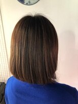 スタジオ アルファプラス 日暮里店(studio α+)&nbsp;ベージュ×伸ばしかけボブ♪【スタジオアルファプラス日暮里】