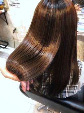 ルポ(Repos) *ツヤ感◎髪質改善ストレート*【Repos 東大宮】