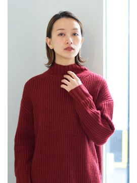 ジョエミバイアンアミ(joemi by Un ami) joemi 新宿 朝５分でおしゃれに！外ハネフレンチボブ　近江