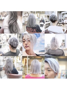 コニ(Coni) ♪百瀬俊幸♪ホワイトヘア―/シルバーカラー/ホワイトカラー